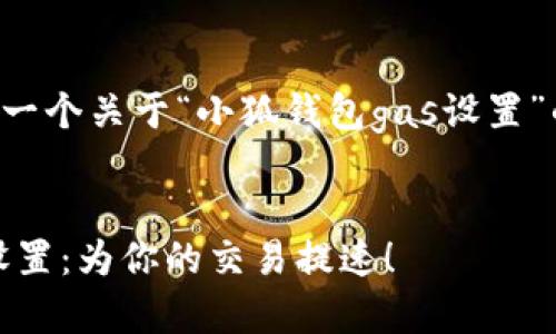 为了满足您的需求，这里是一个关于“小狐钱包gas设置”的推广、关键词和内容大纲。


全面解析小狐钱包的Gas设置：为你的交易提速！